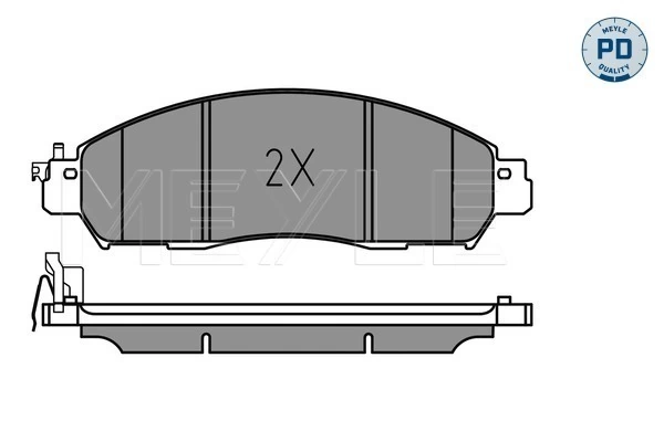 Set placute frana