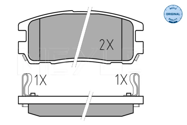 Set placute frana