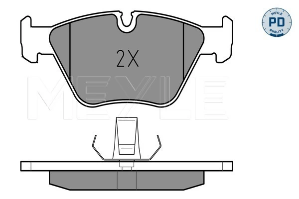 Set placute frana