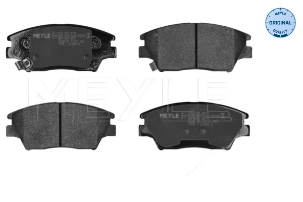 Set placute frana