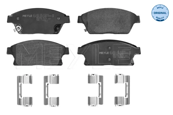 Set placute frana