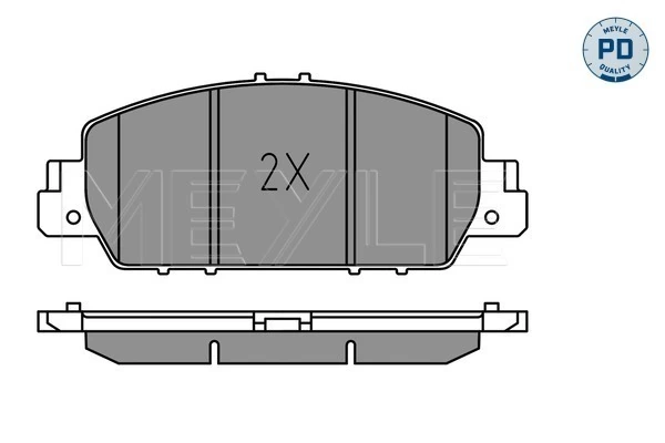 Set placute frana