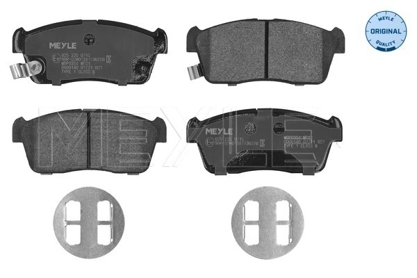 Set placute frana