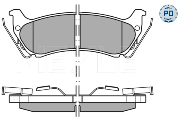 Set placute frana