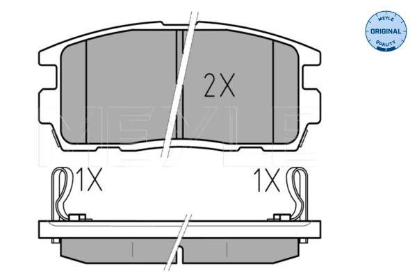 Set placute frana