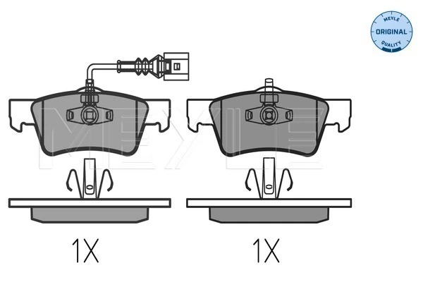 Set placute frana