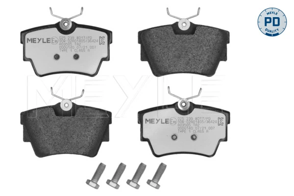 Set placute frana