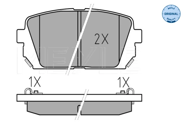 Set placute frana