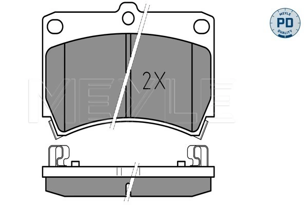 Set placute frana