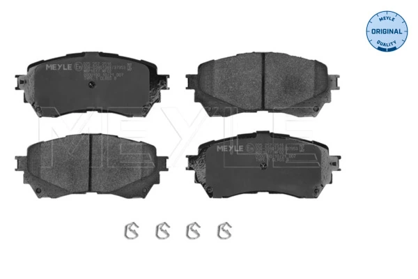 Set placute frana