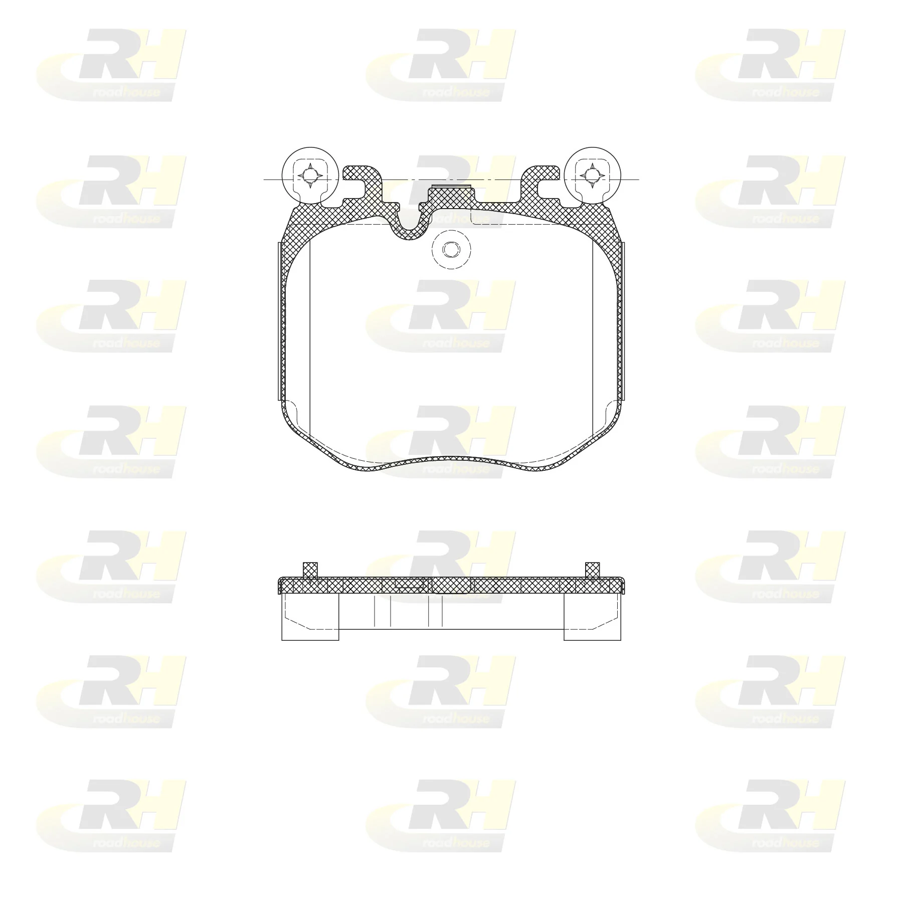 Set placute frana