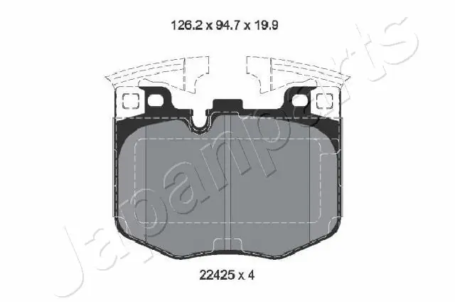 Set placute frana