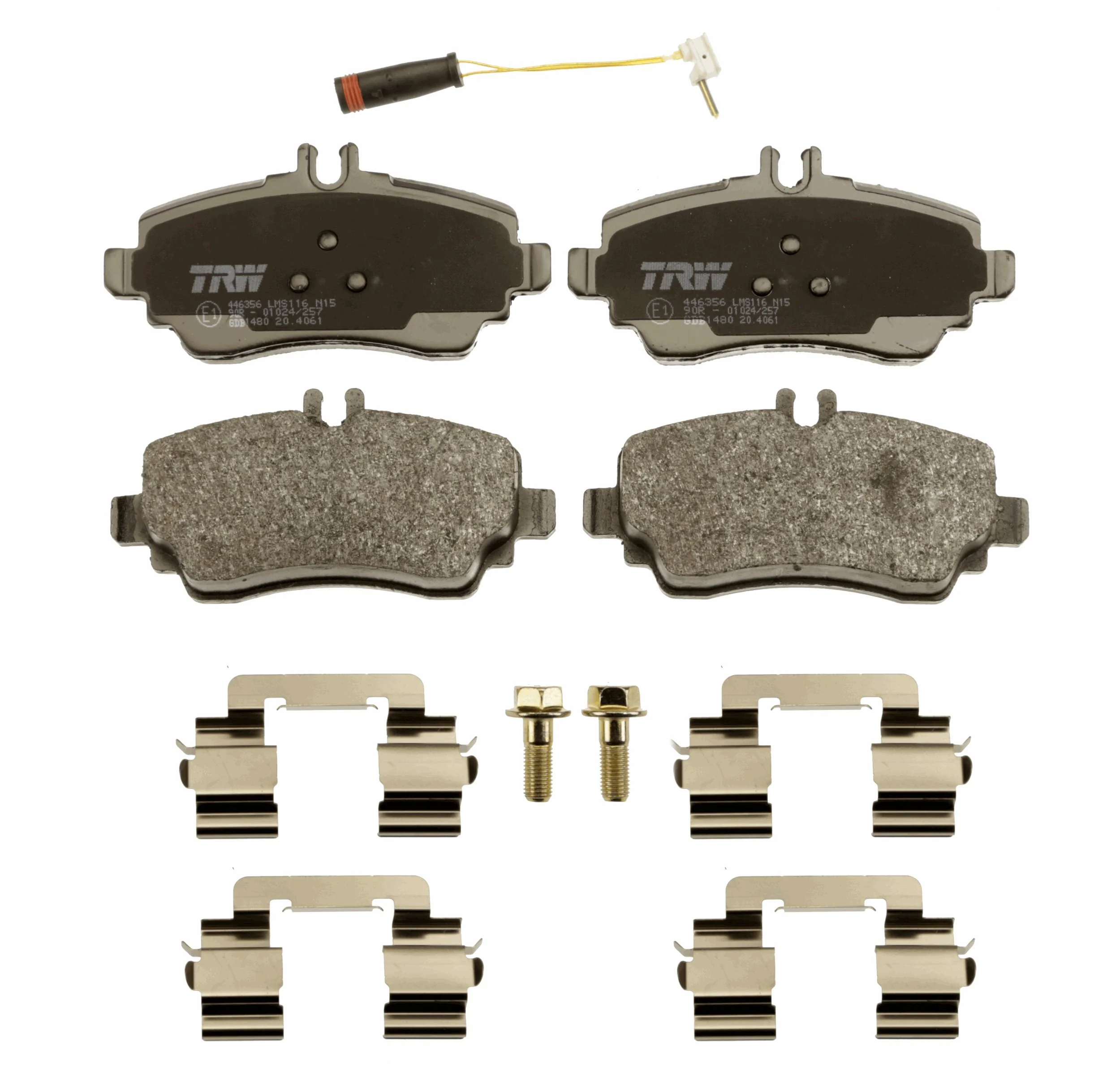 Set placute frana