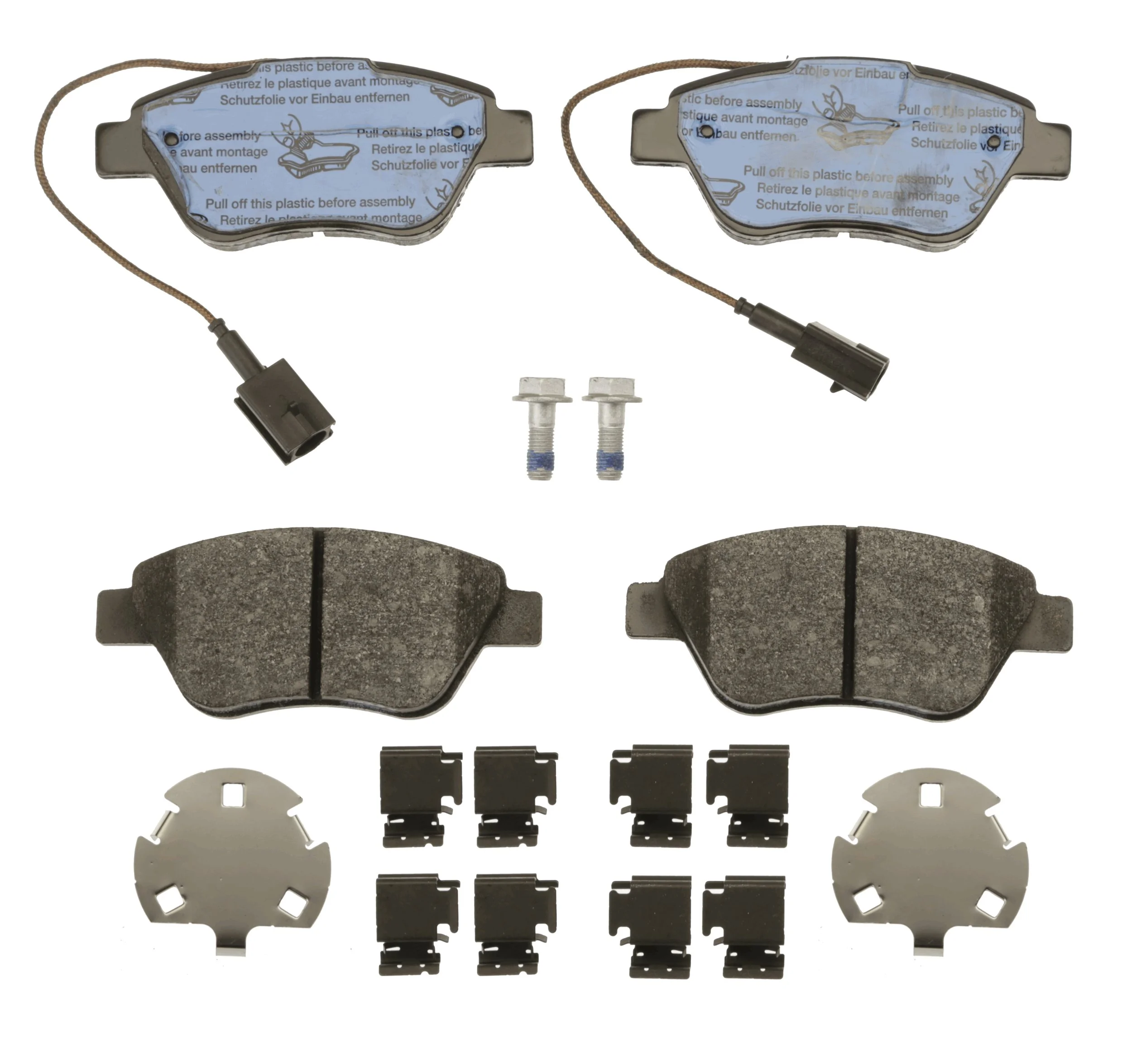 Set placute frana