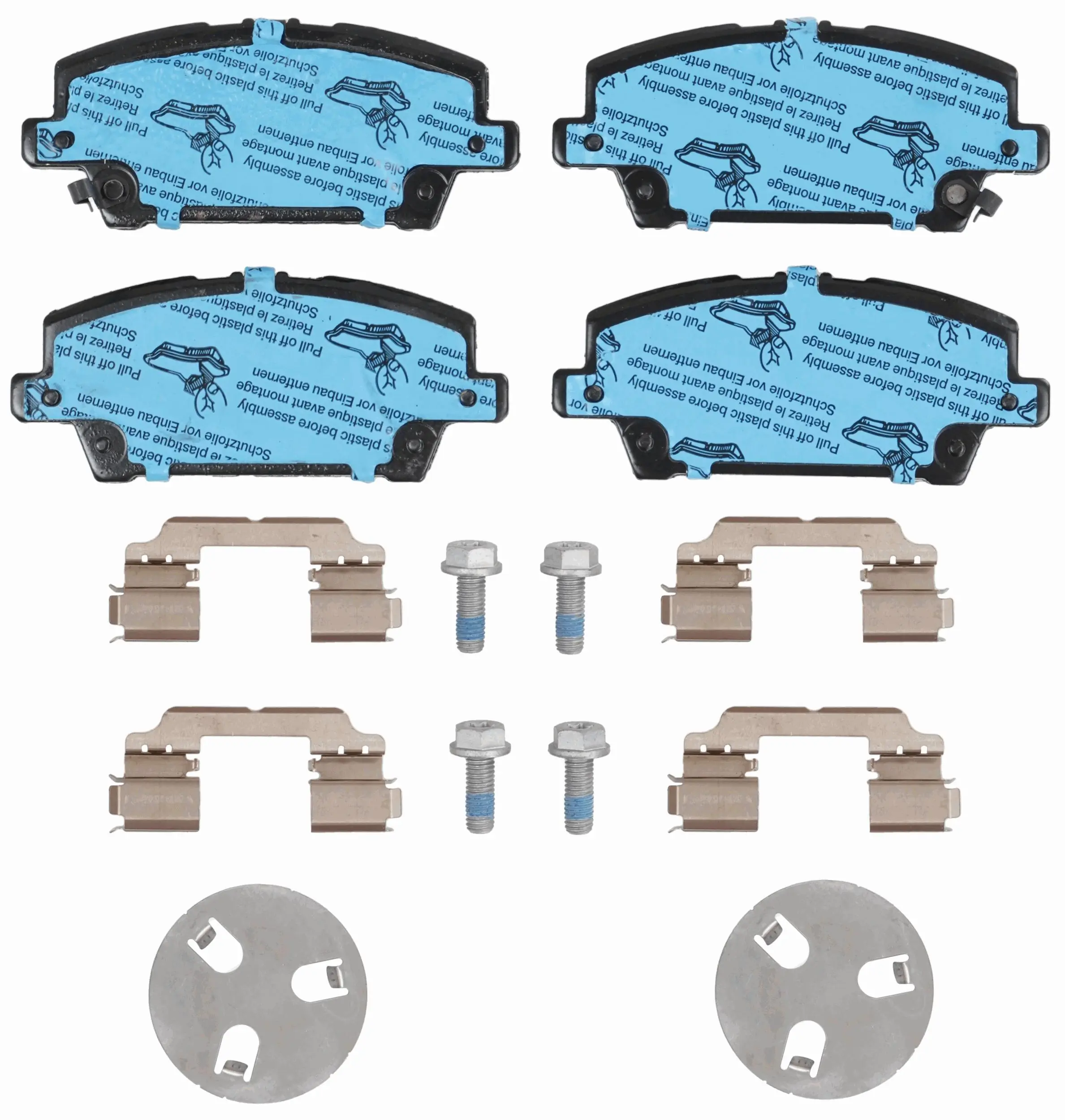 Set placute frana