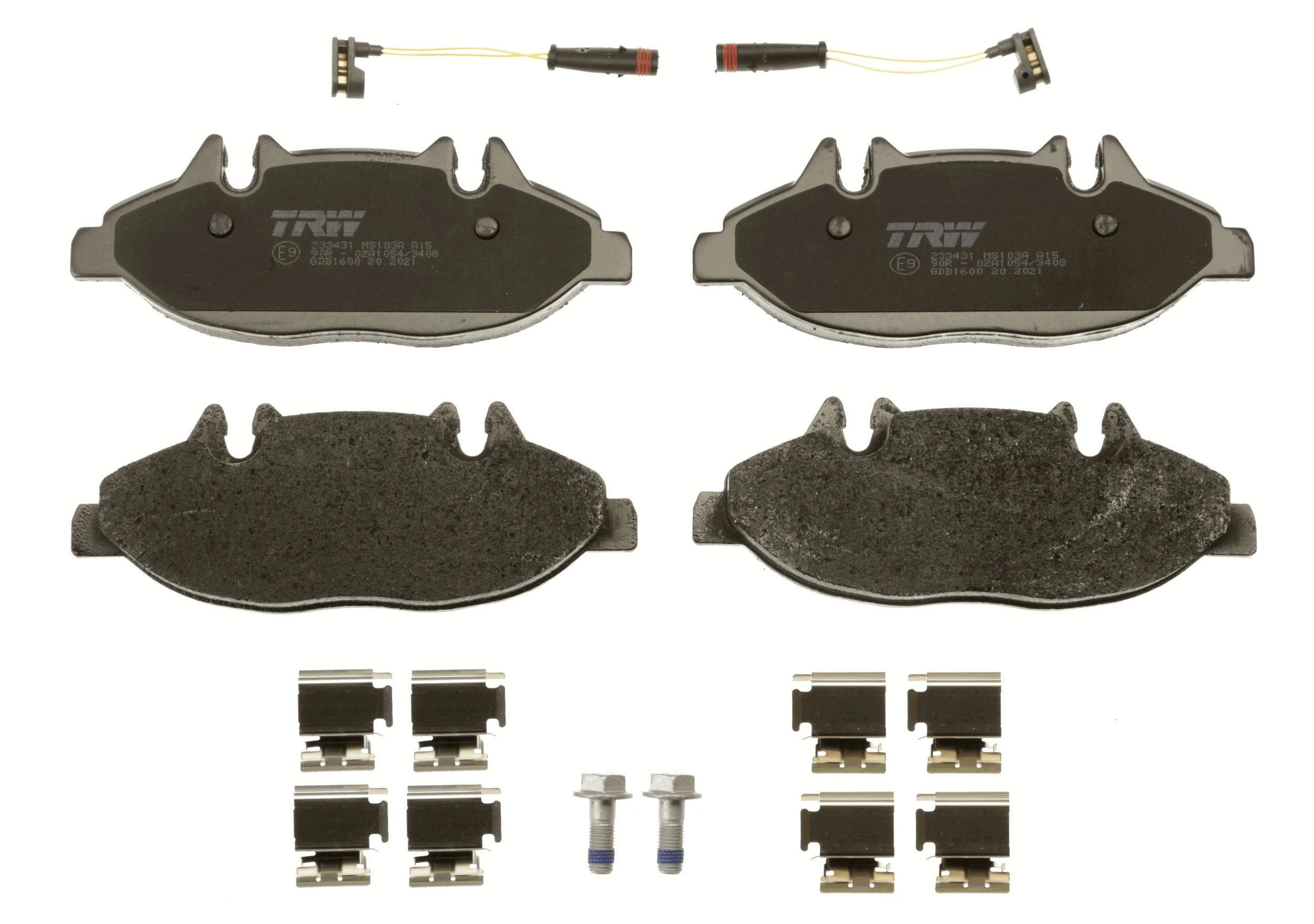 Set placute frana