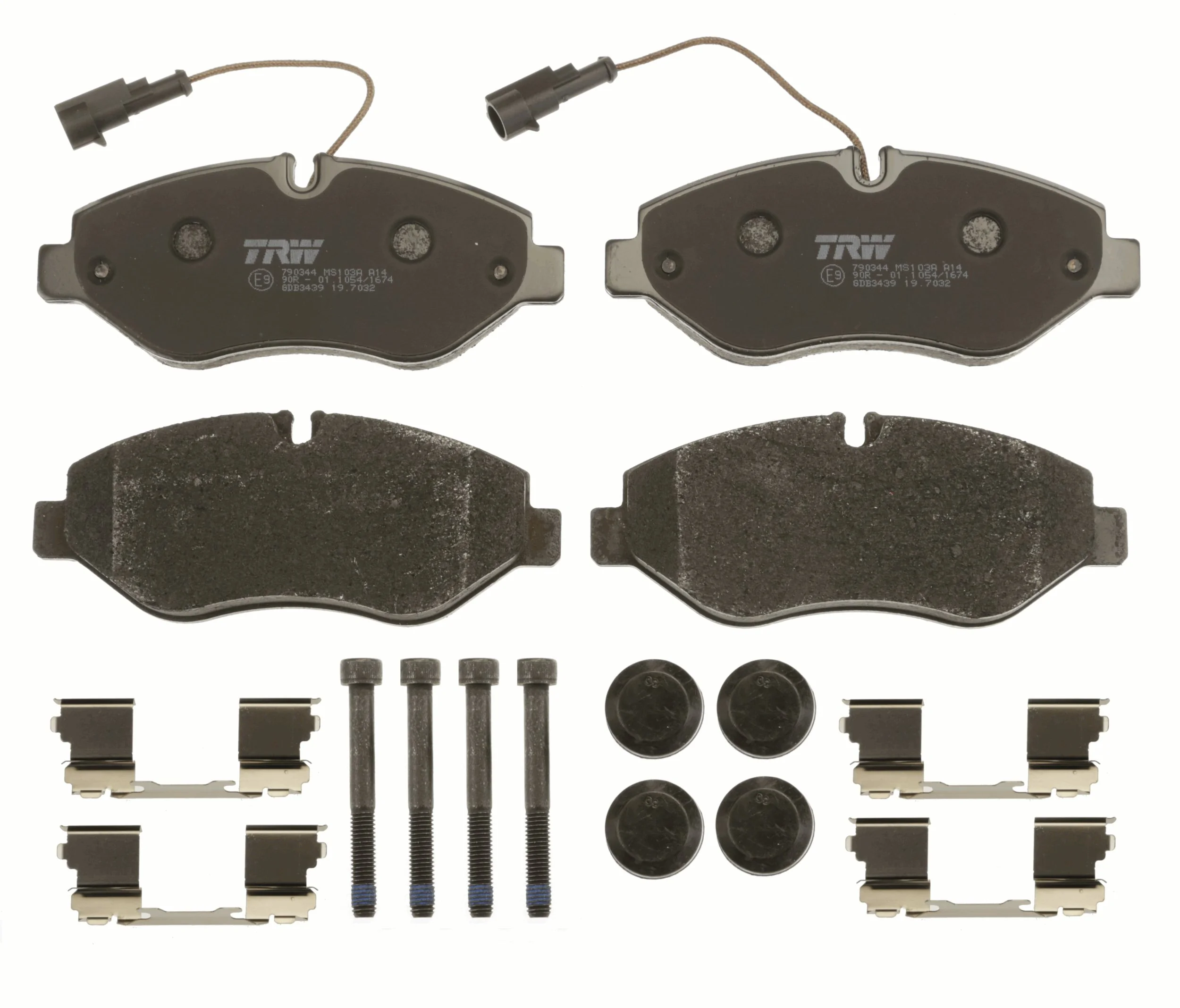 Set placute frana