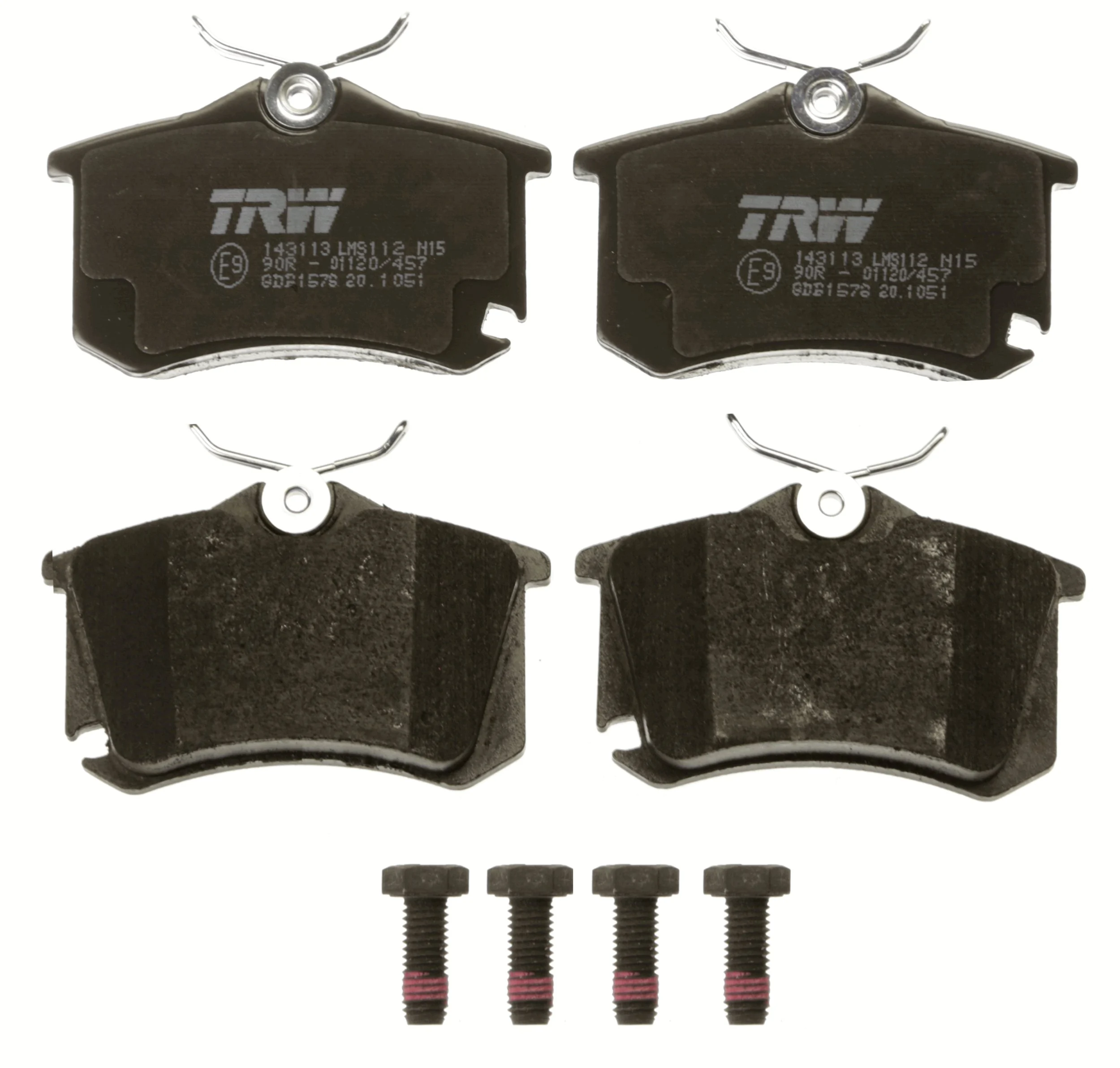 Set placute frana