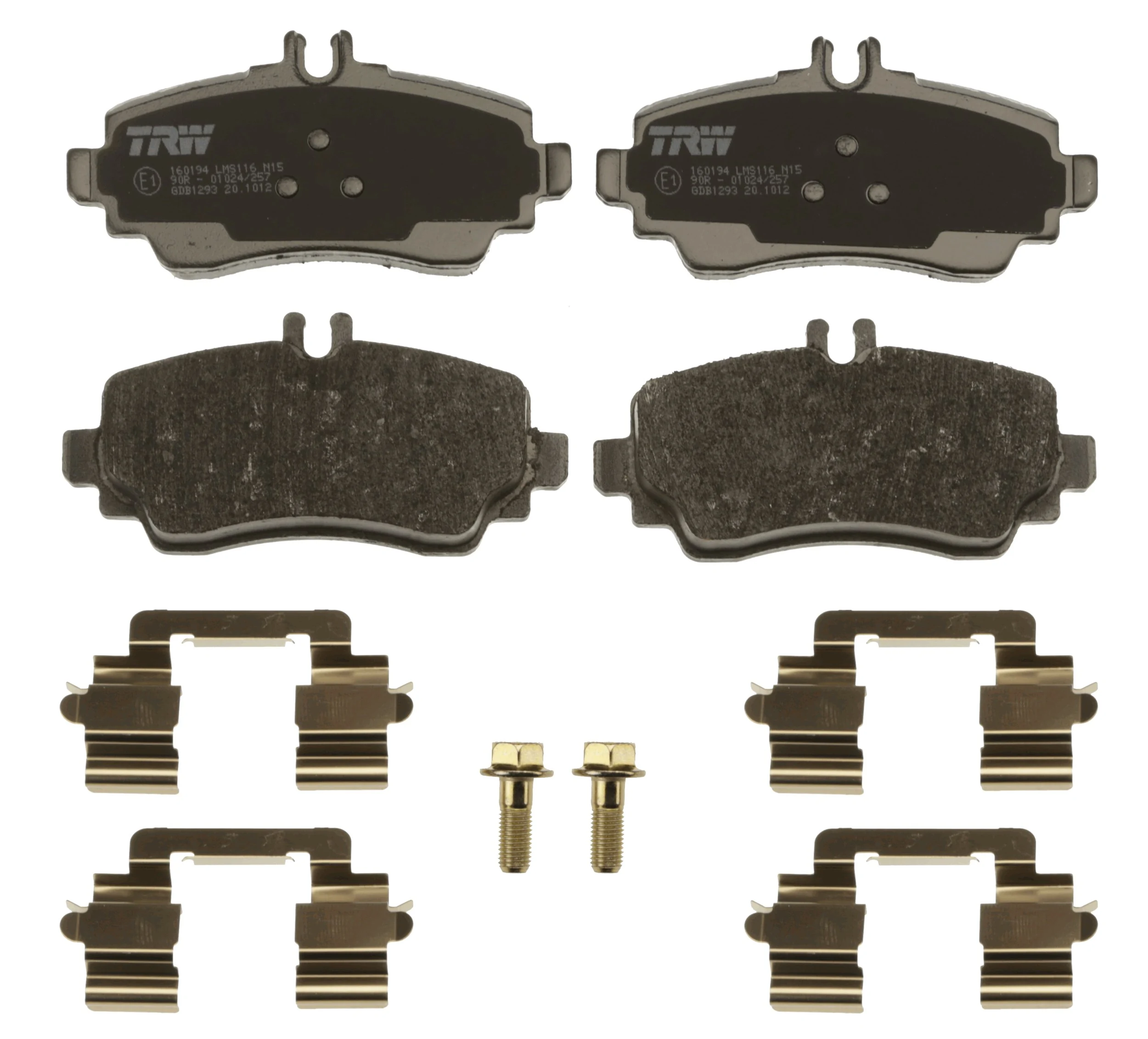 Set placute frana