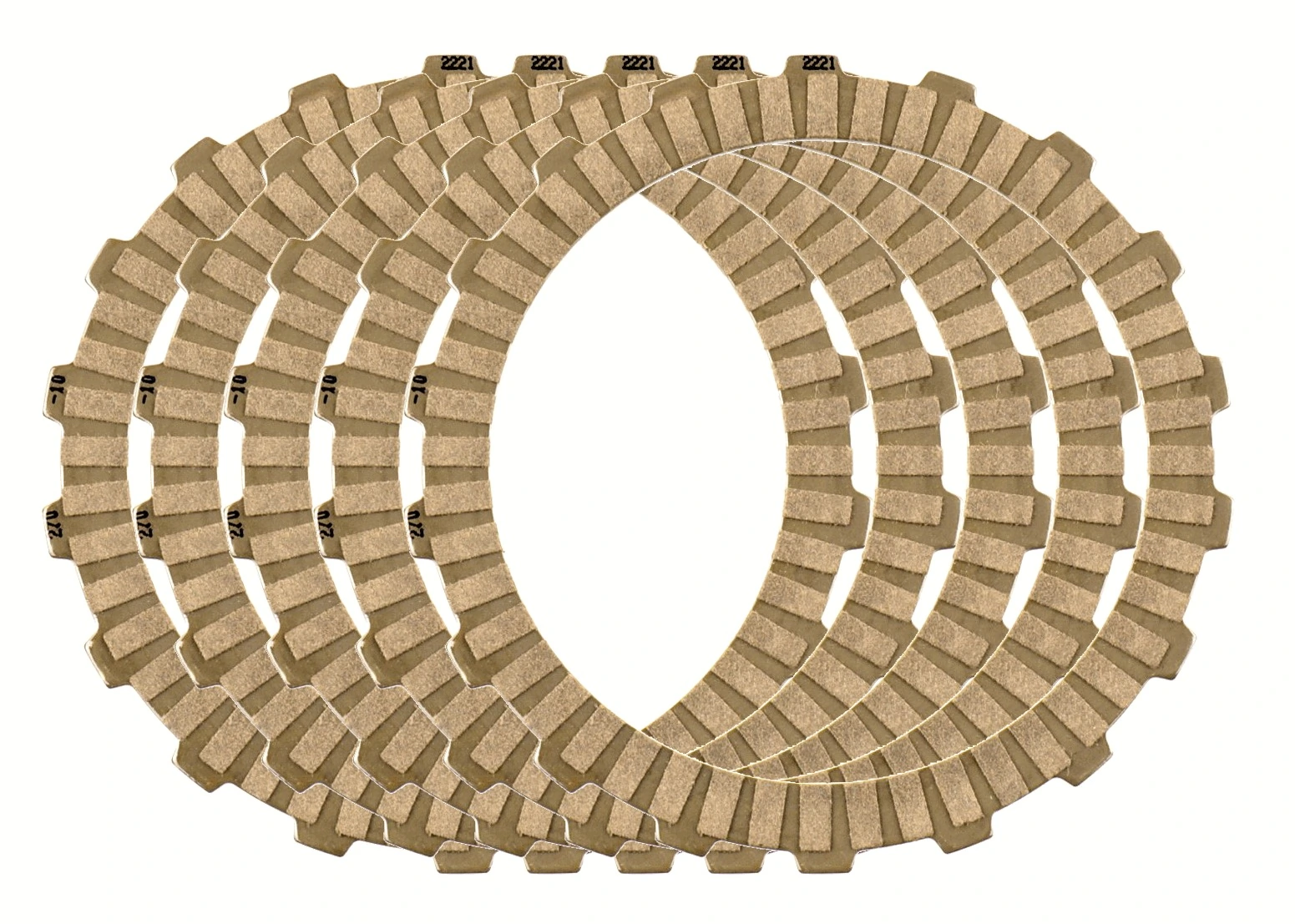 Set disc lamelar, ambreiaj