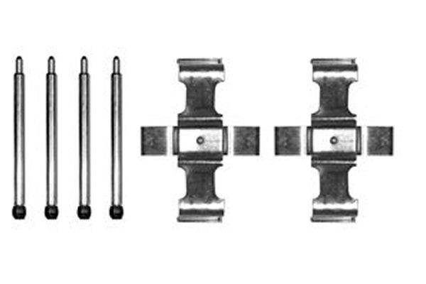 Set accesorii, placute frana