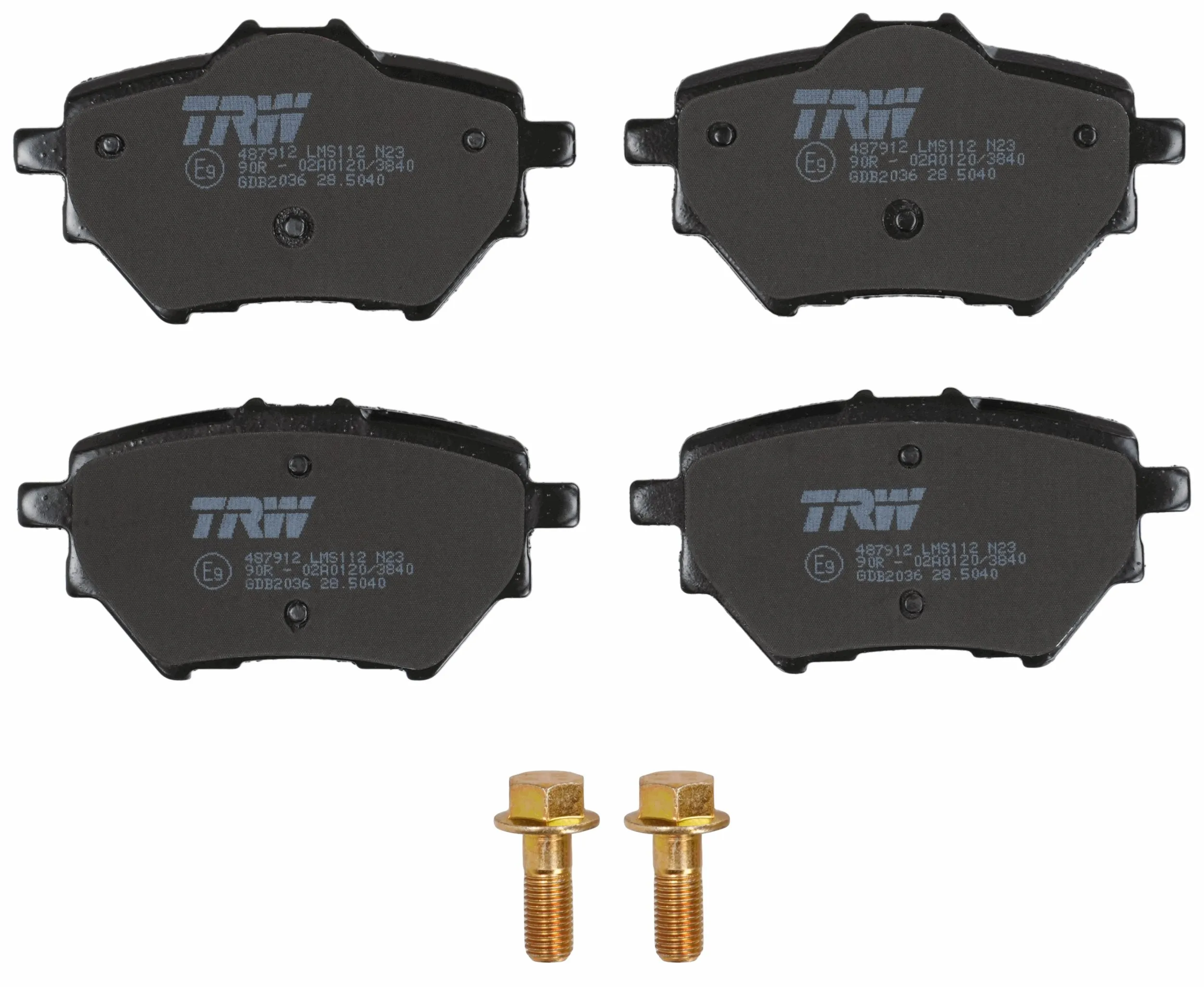 Set placute frana