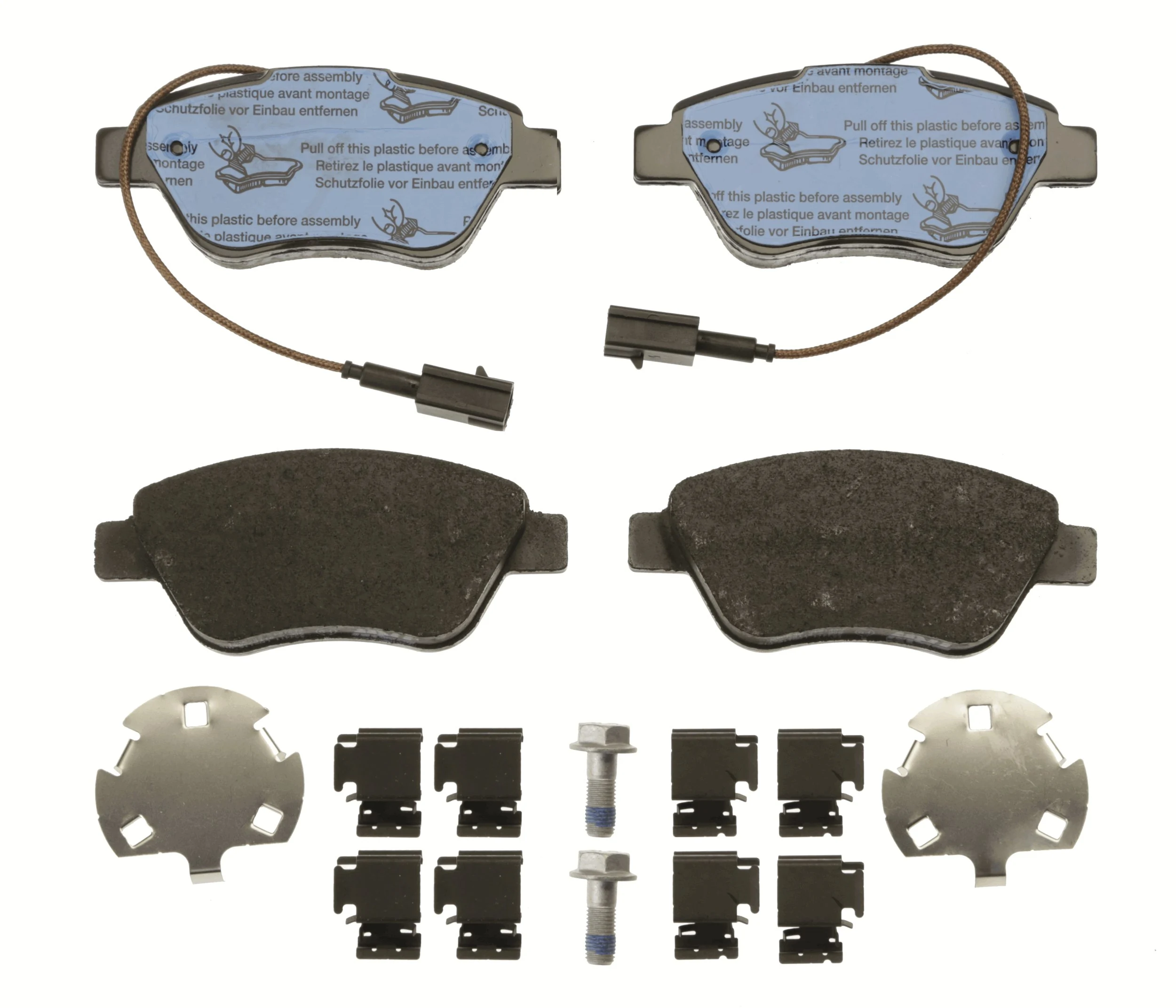 Set placute frana