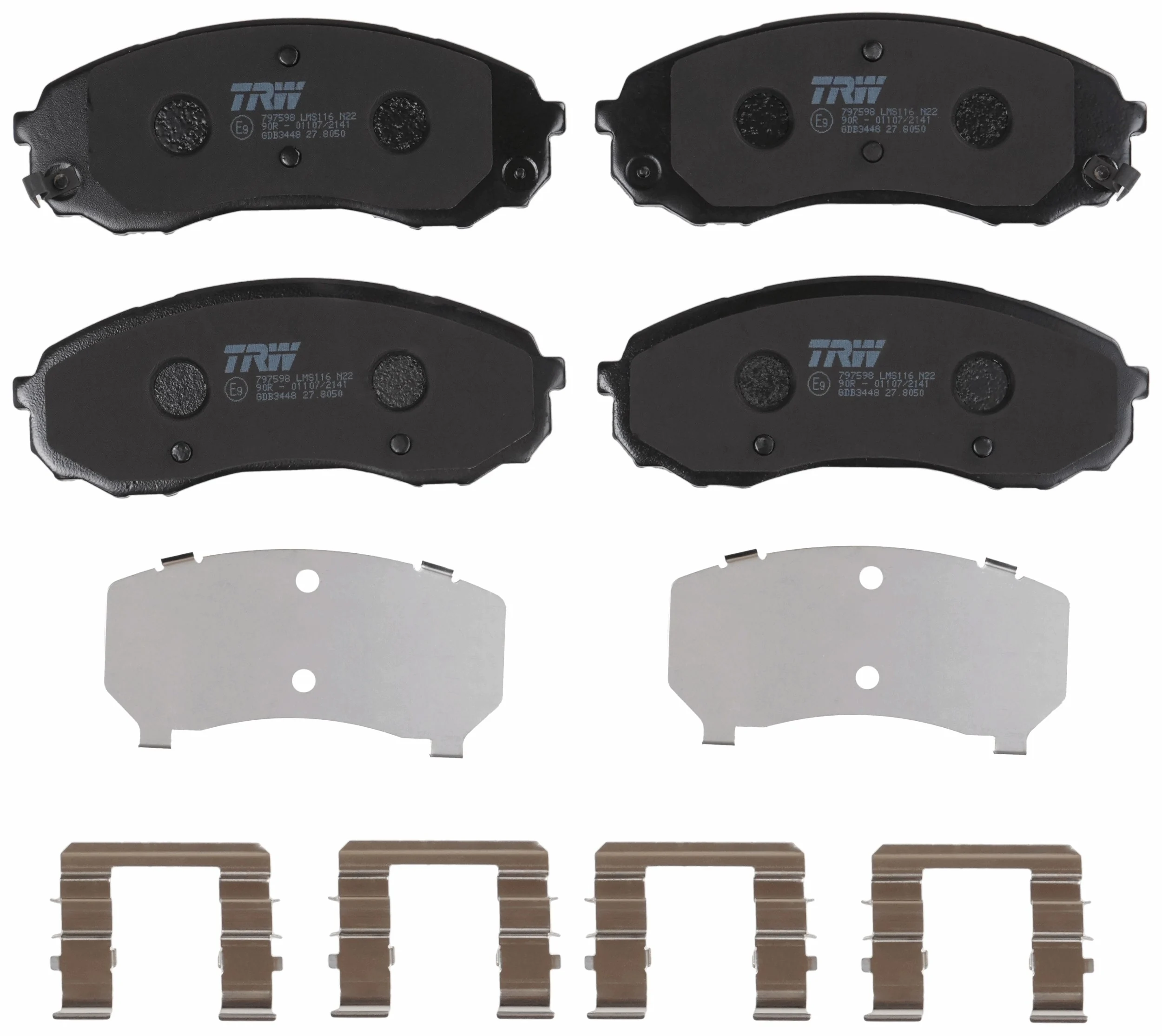 Set placute frana