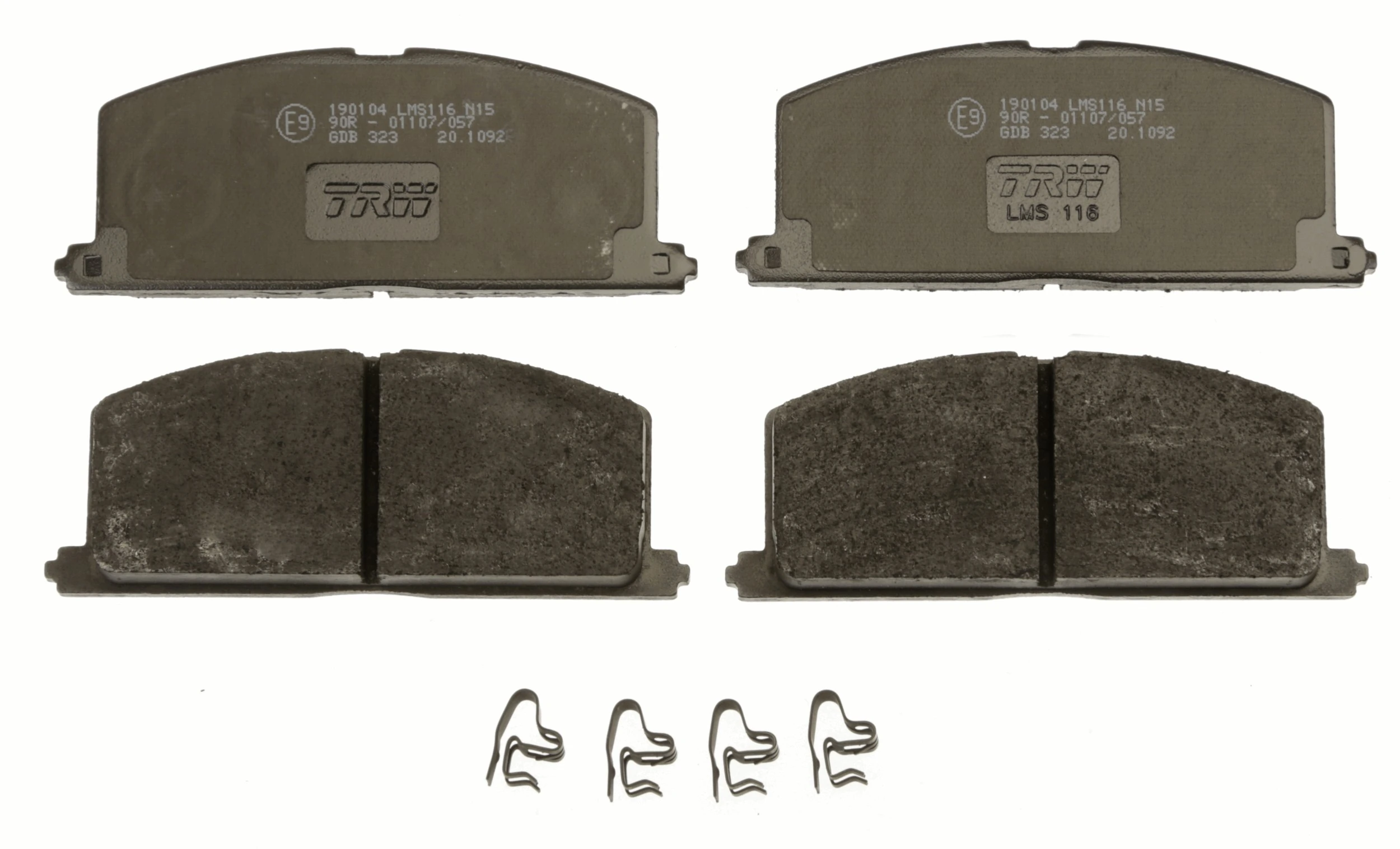 Set placute frana