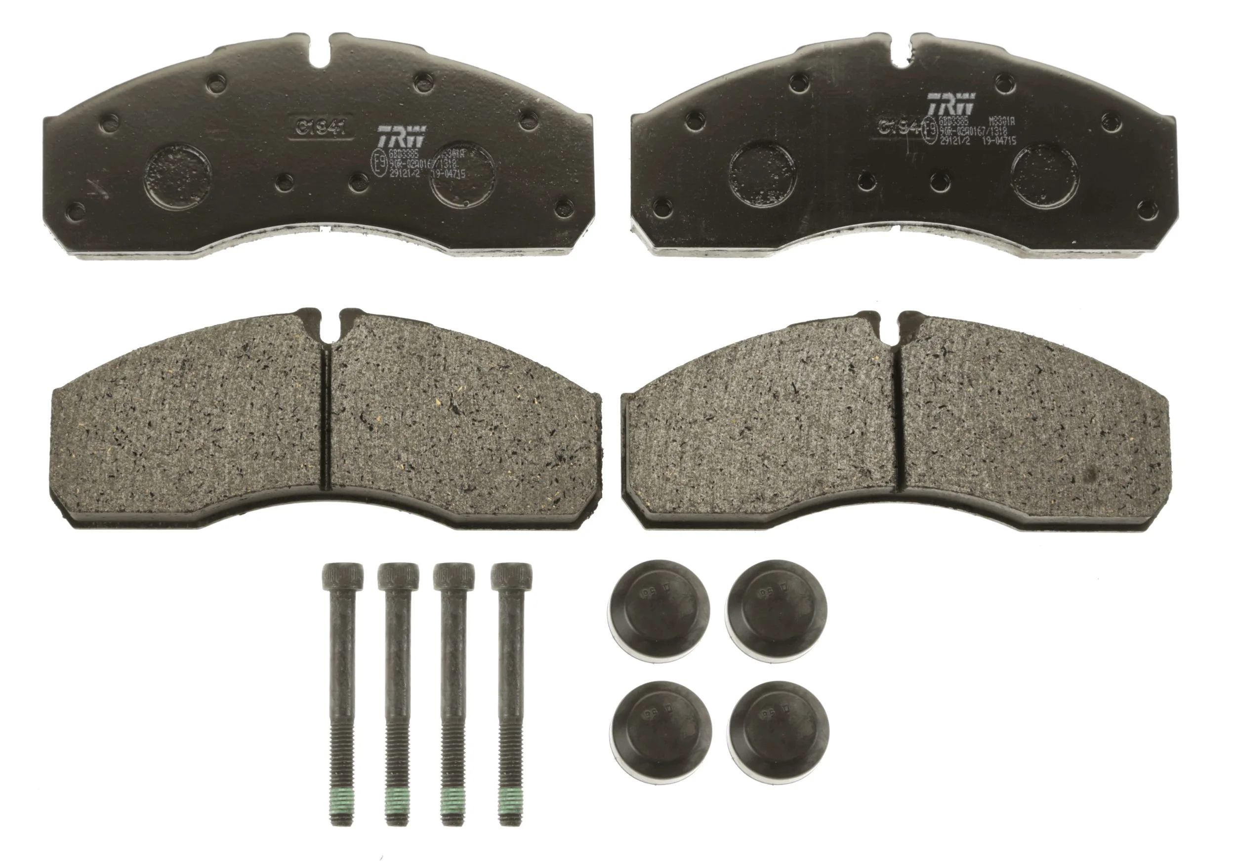 Set placute frana