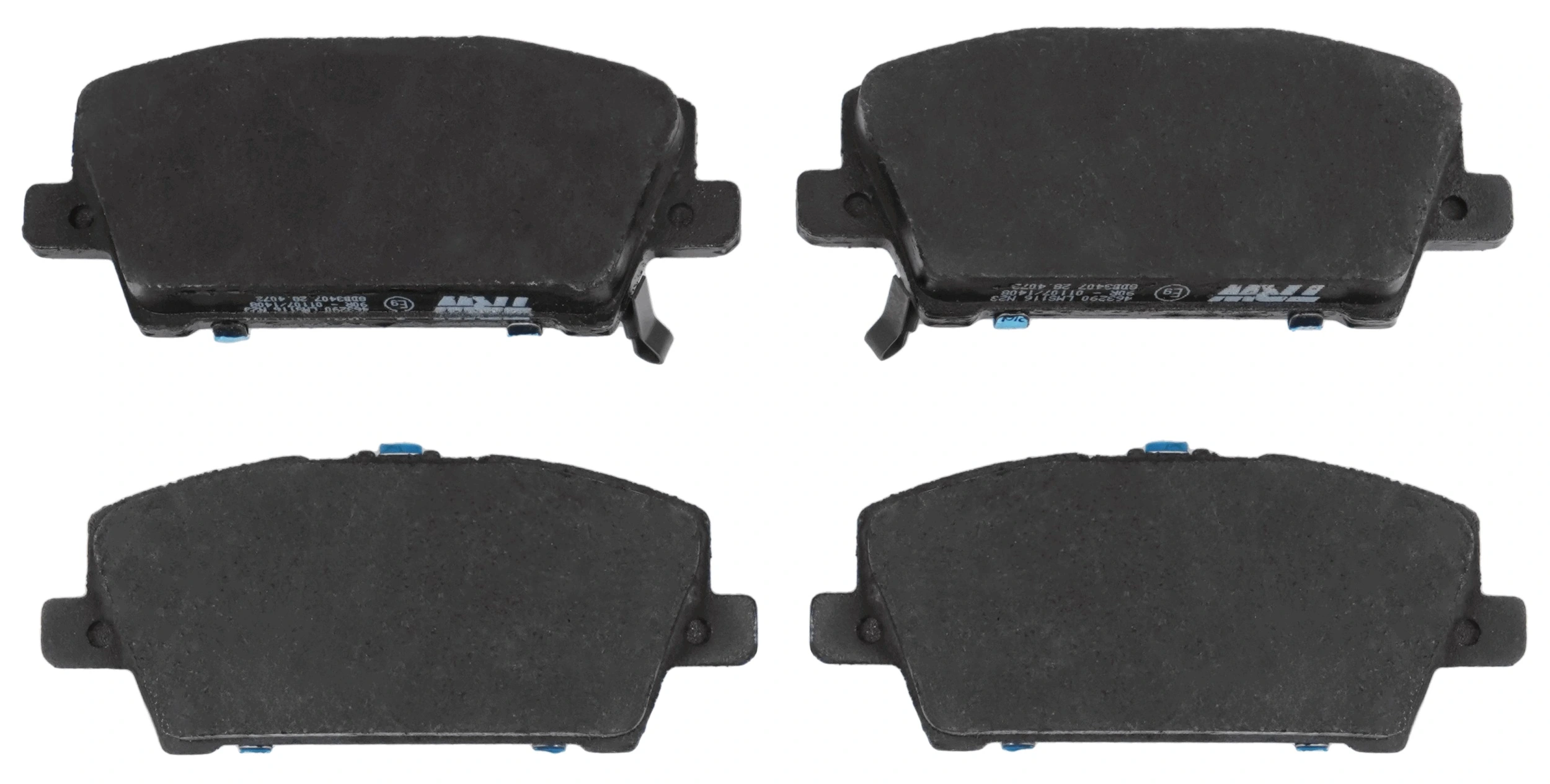 Set placute frana
