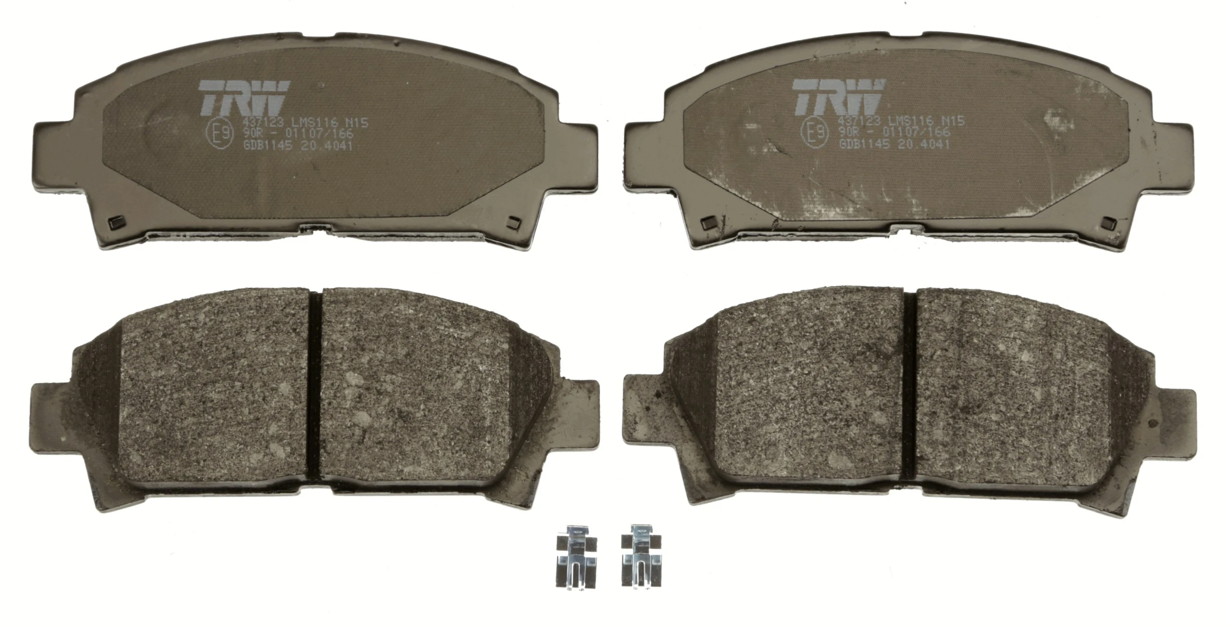 Set placute frana