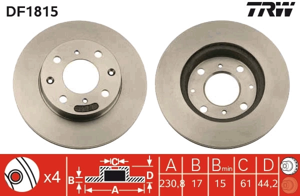 Disc frana