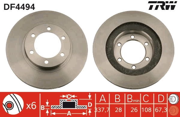 Disc frana