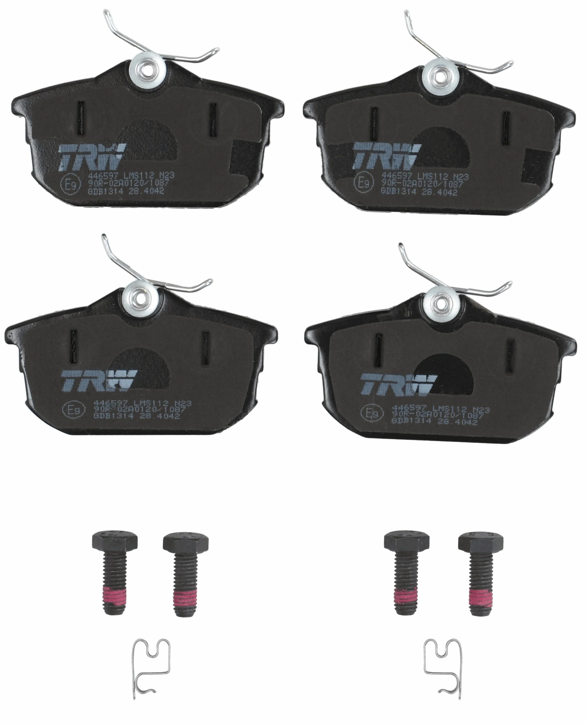 Set placute frana
