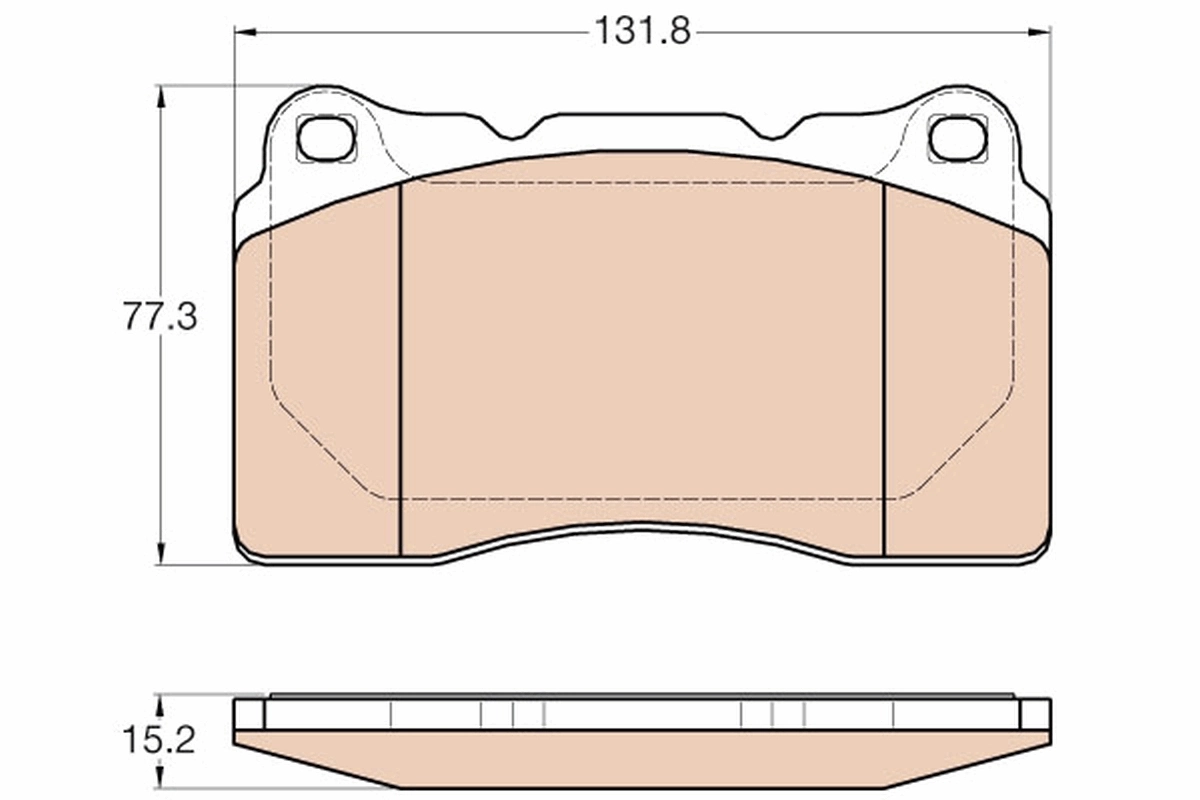 Set placute frana