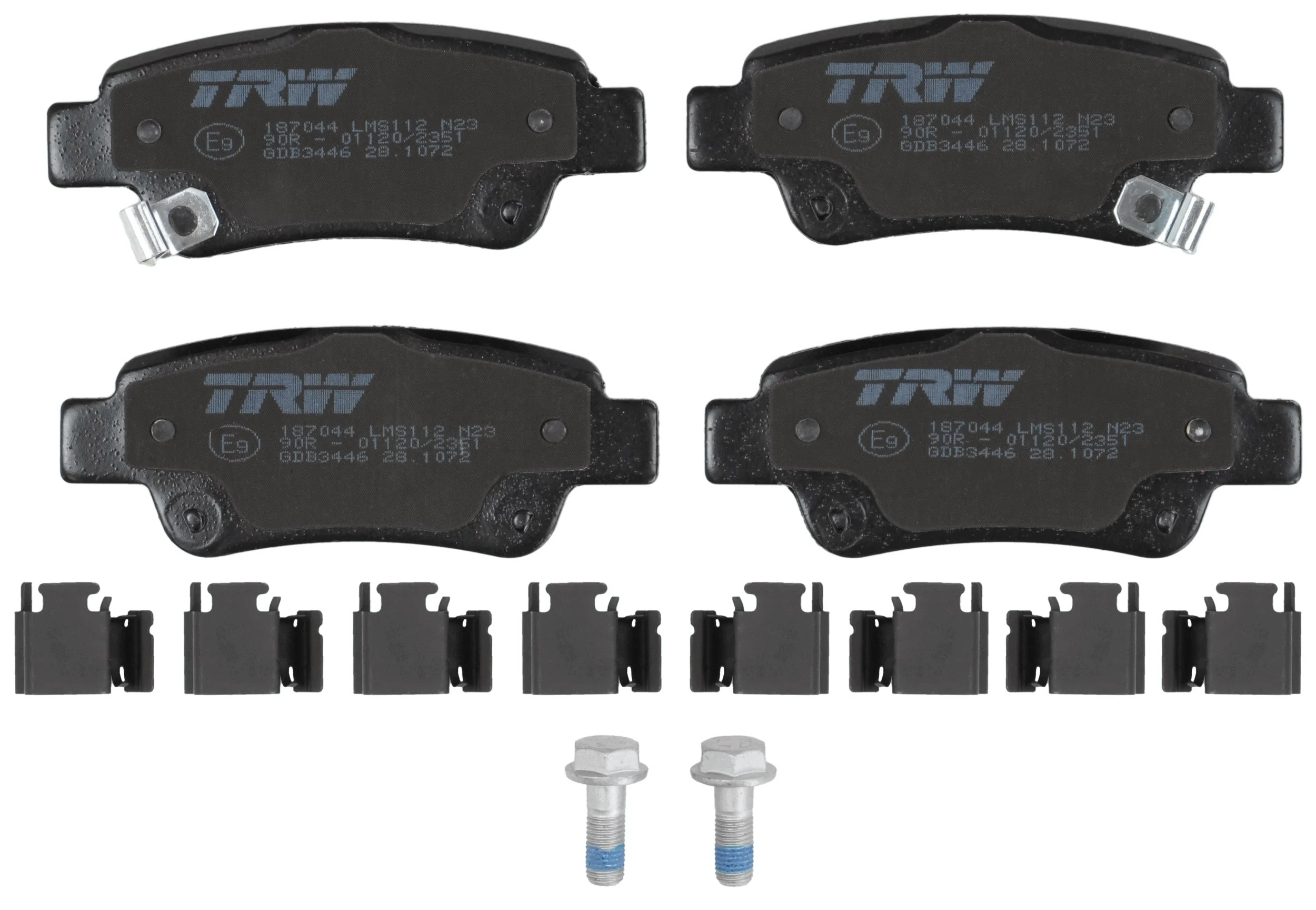 Set placute frana