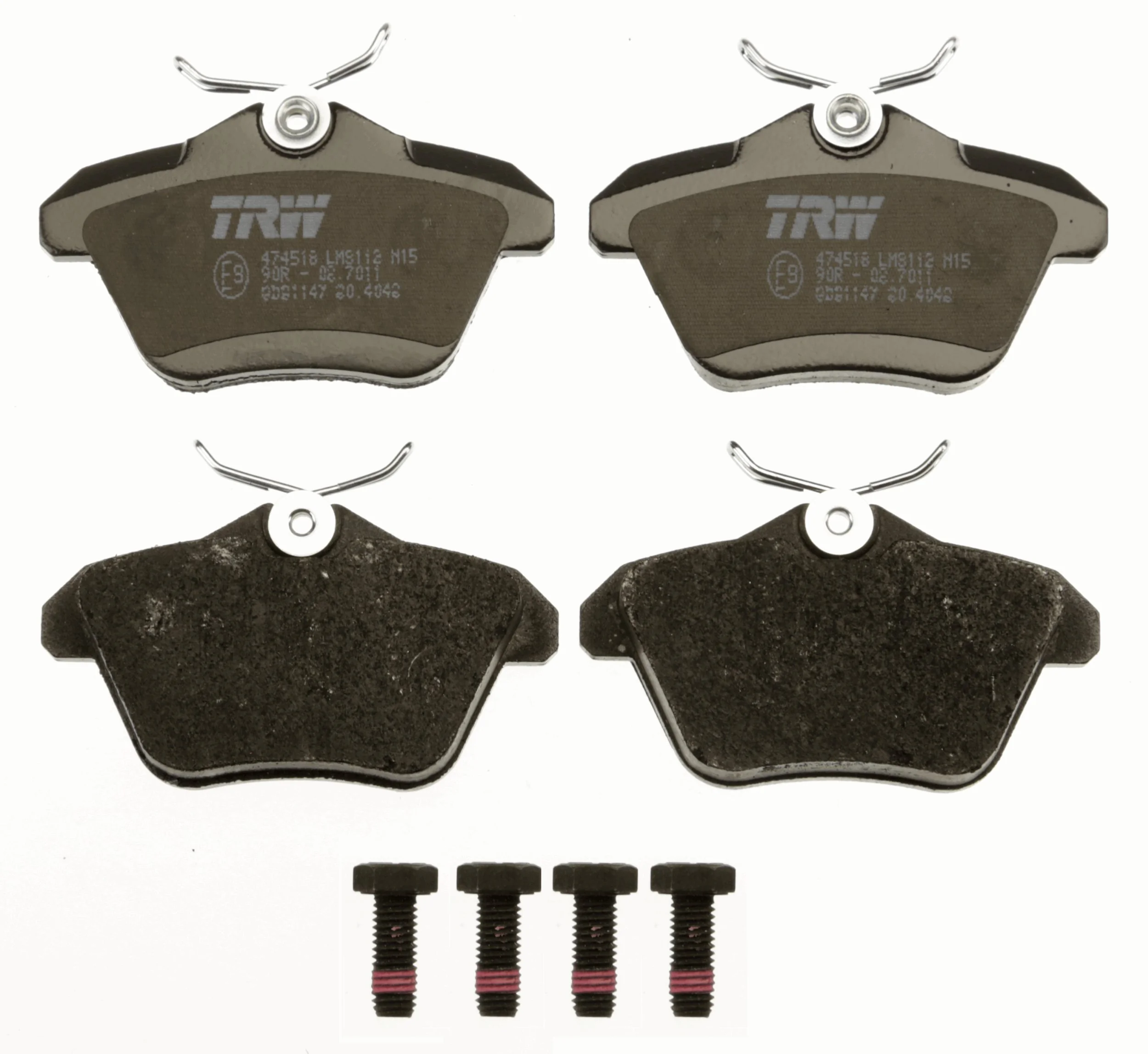 Set placute frana