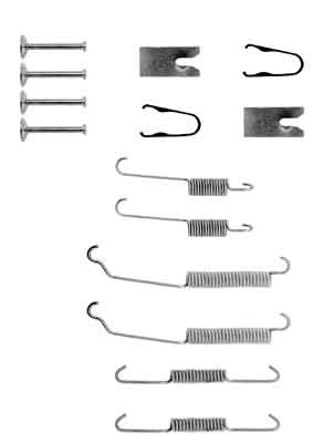 Set accesorii saboti frana