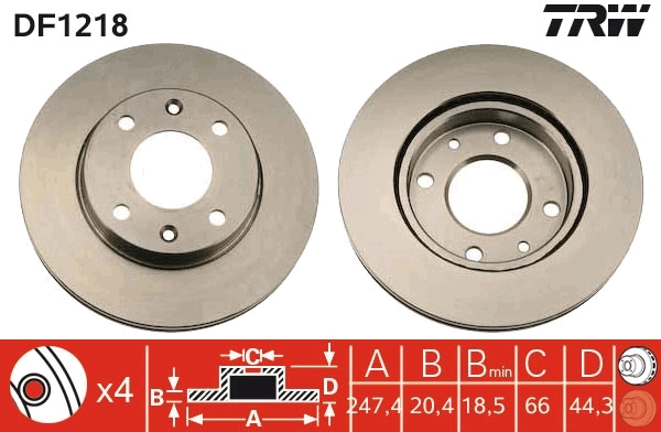 Disc frana