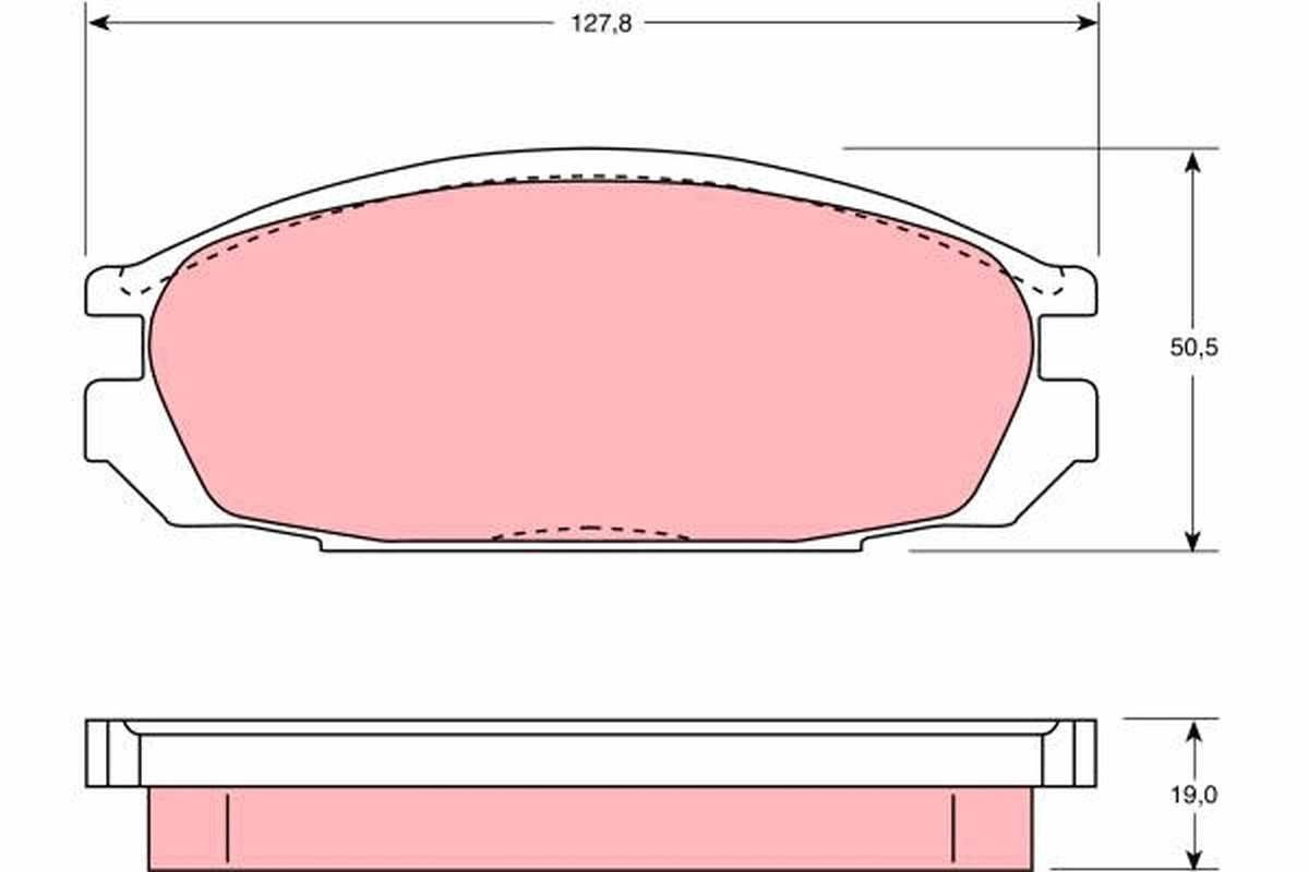 Set placute frana