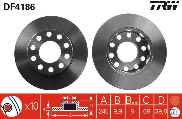 Disc frana