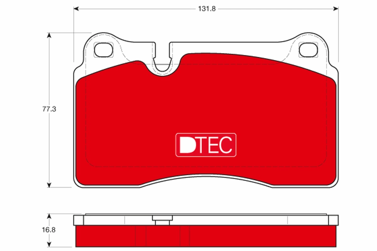 Set placute frana