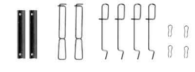 Set accesorii placute frana