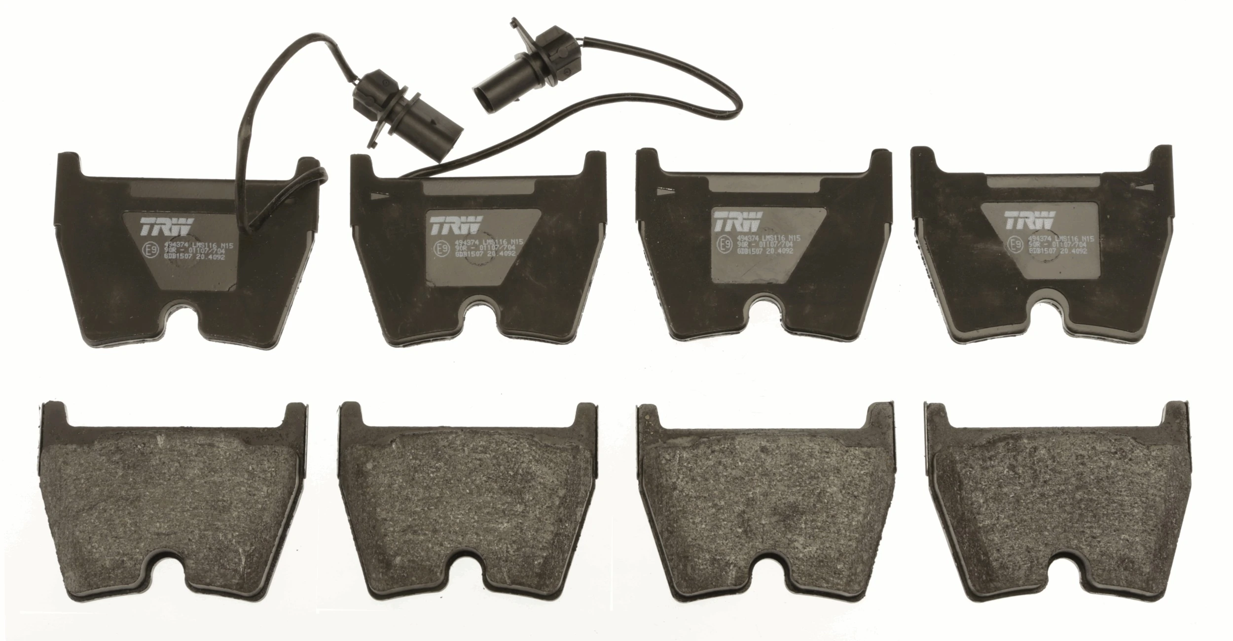 Set placute frana