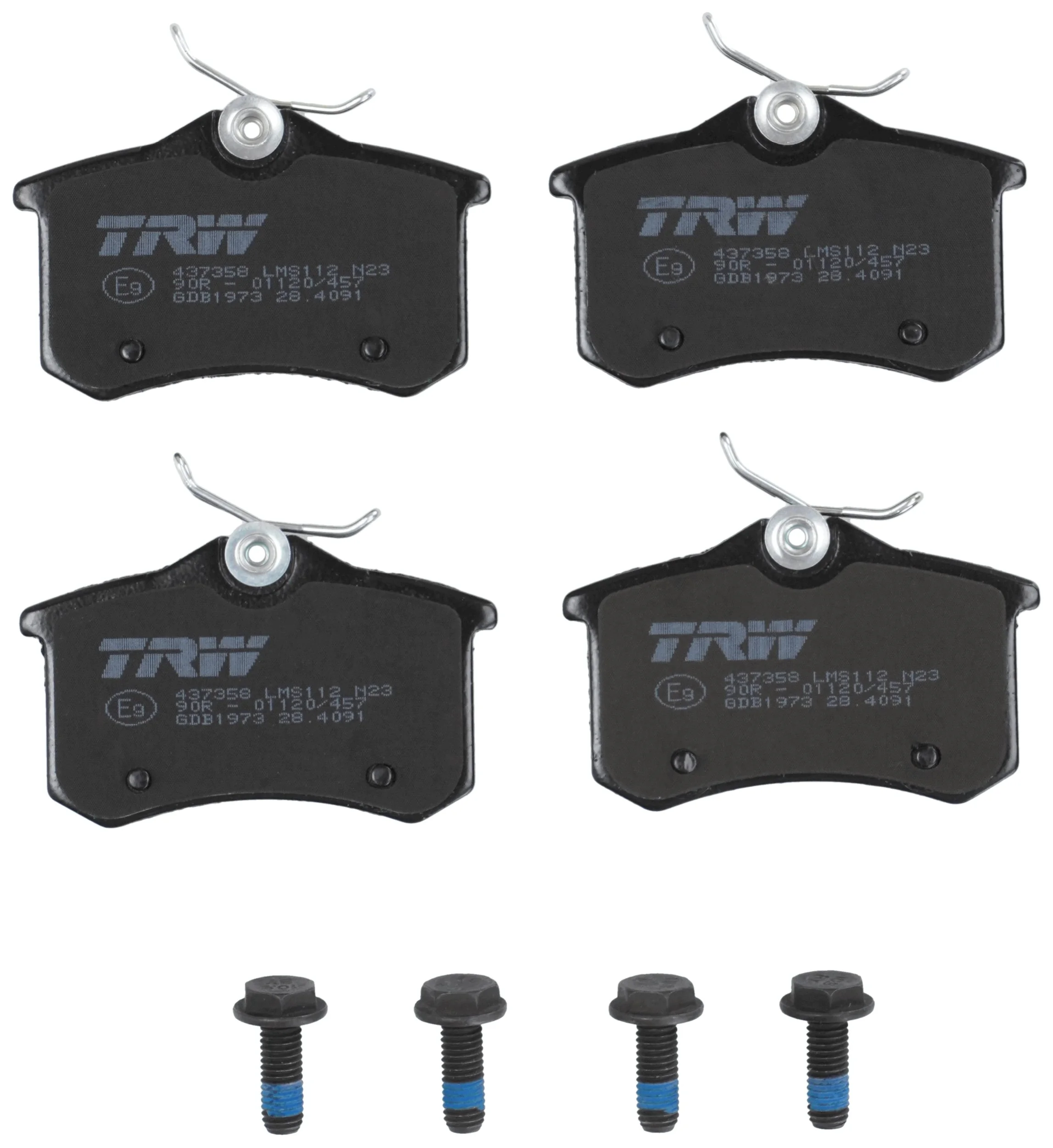 Set placute frana