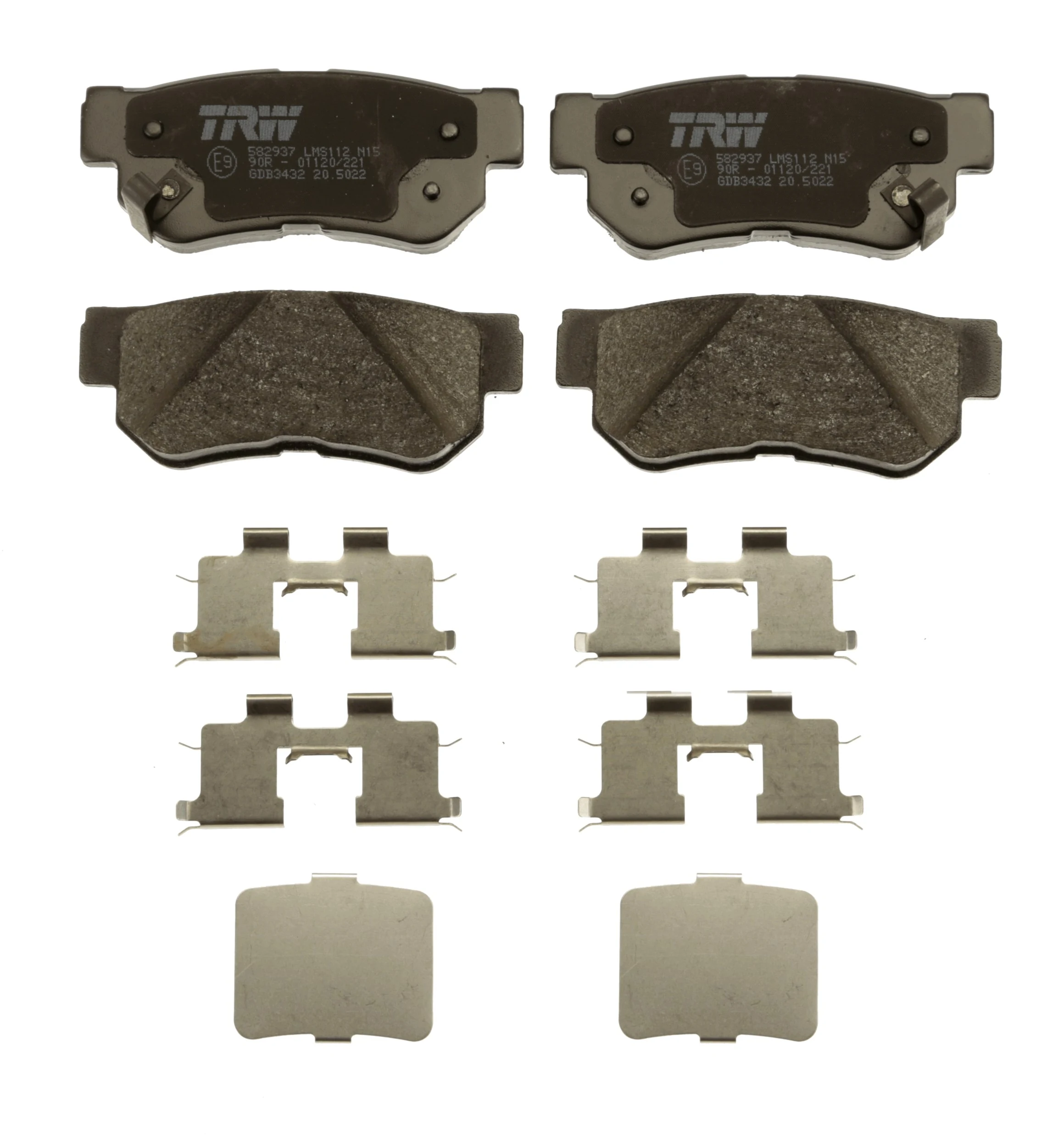 Set placute frana