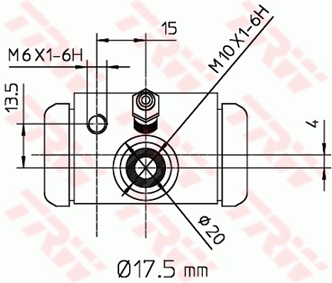 Cilindru receptor frana