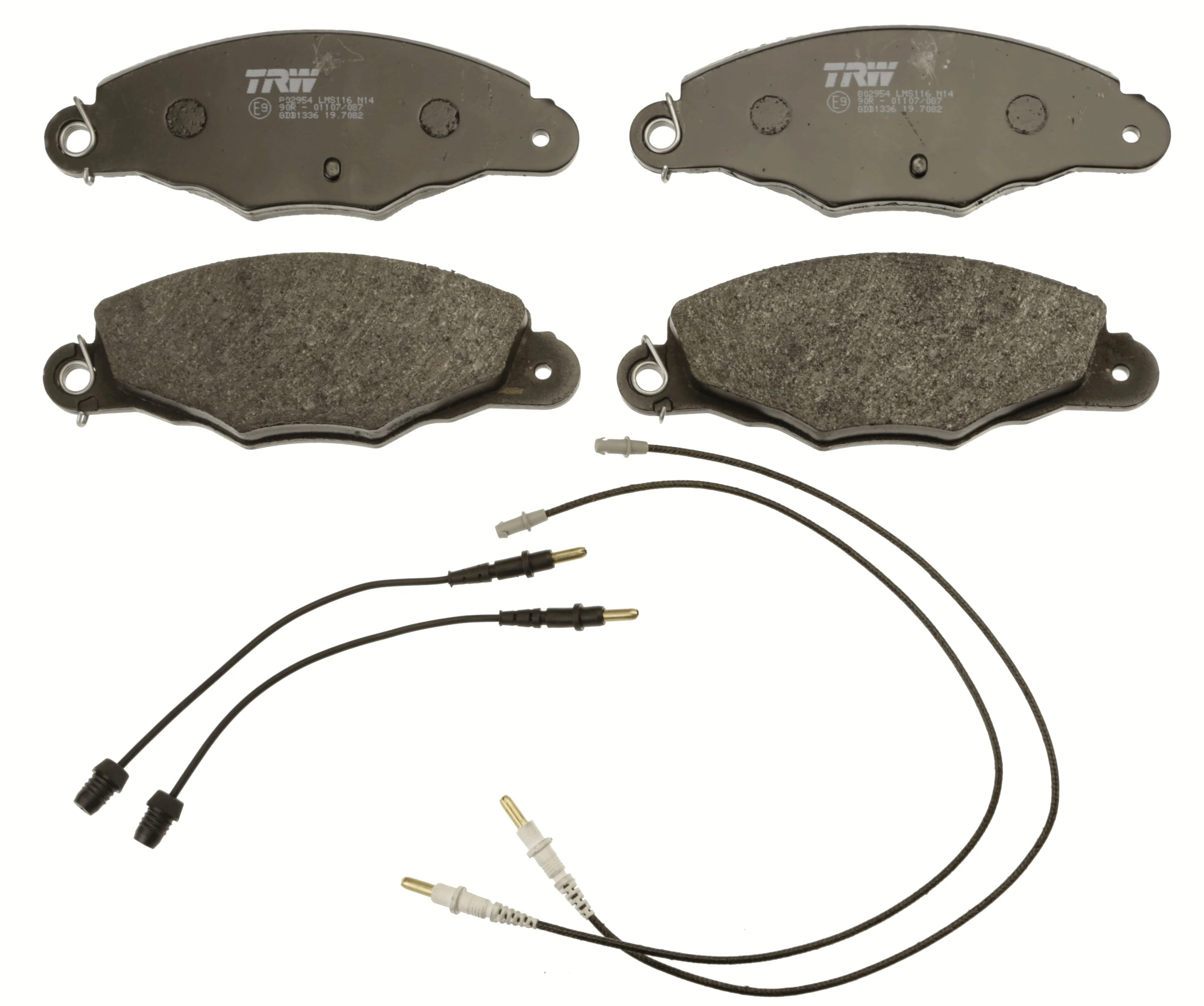 Set placute frana