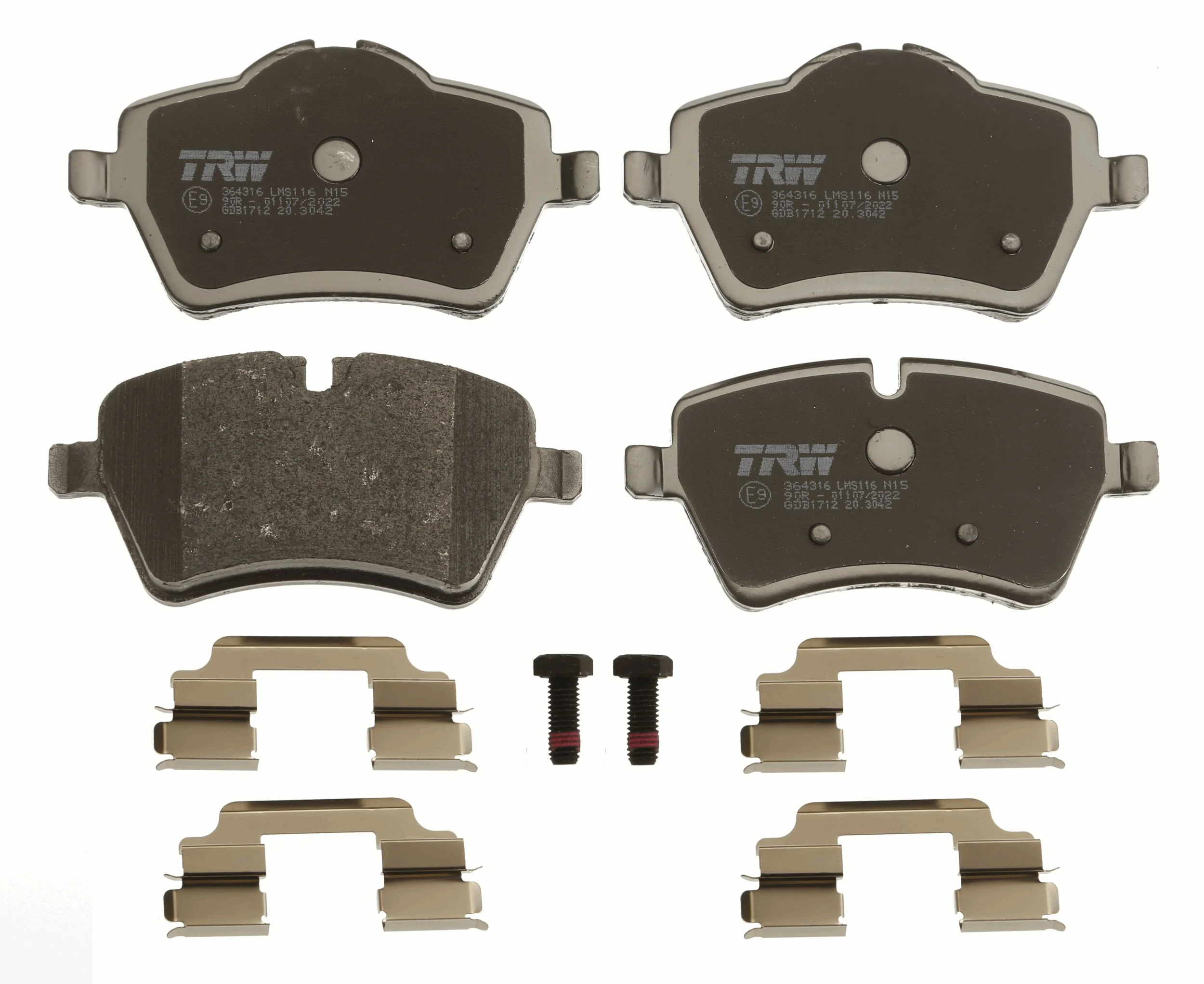 Set placute frana